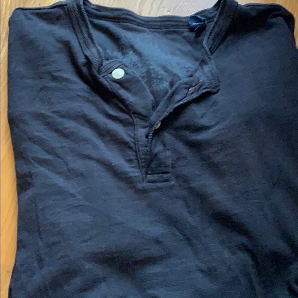 Mens long sleeve tommy banana shirt